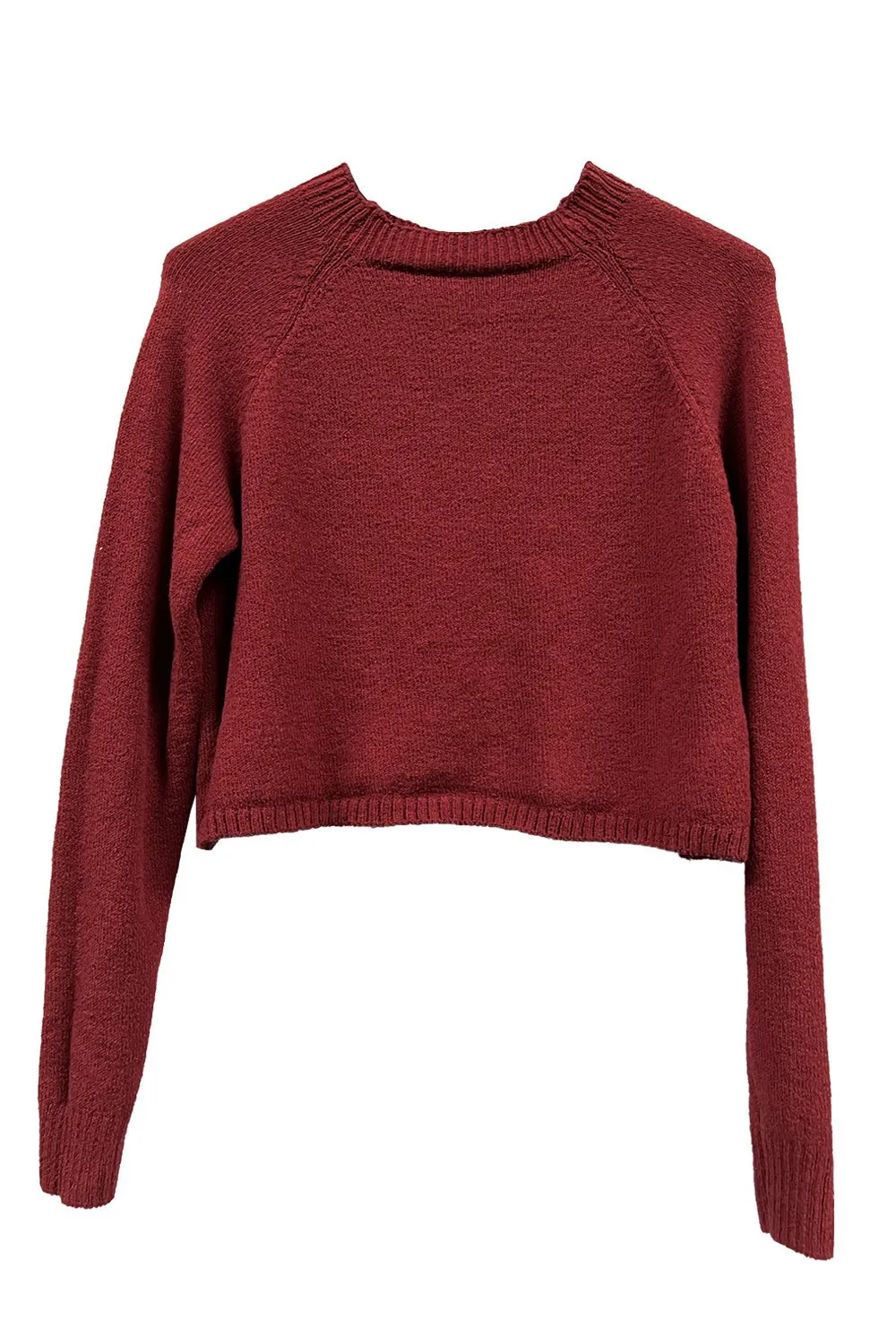 Jersey corto burdeos