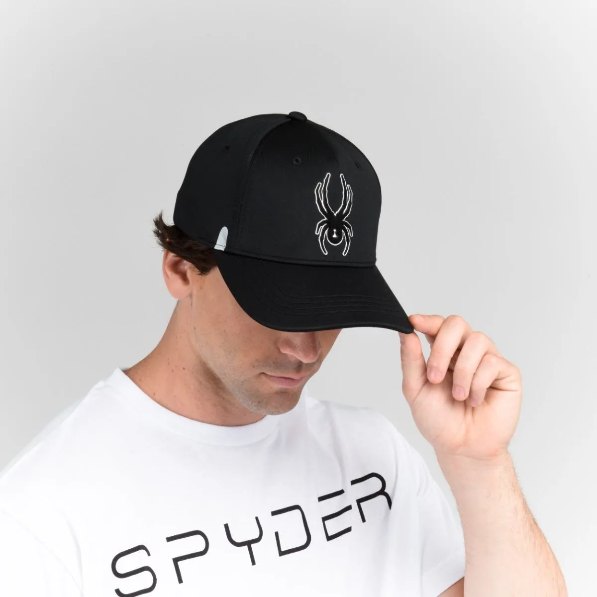 Jockey Entrenamiento Unisex Spyder Perfomace Negro