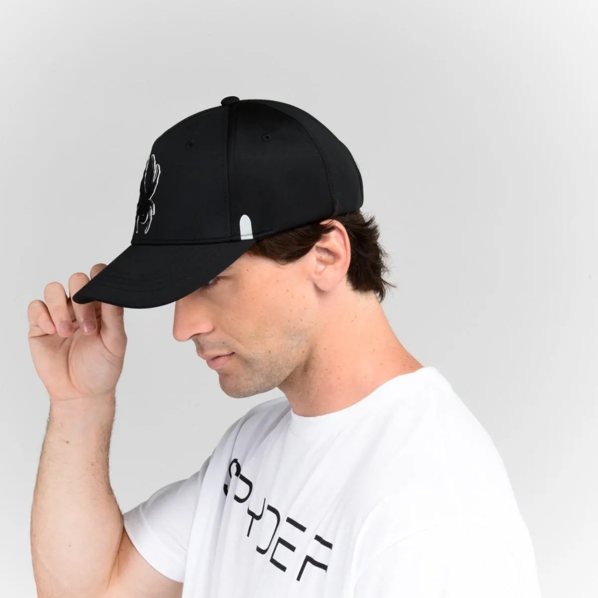 Jockey Entrenamiento Unisex Spyder Perfomace Negro