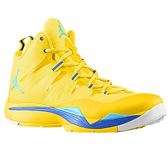 Jordan Super Fly 2 "Blake Griffin Yellow" (705/amarillo/azul/bl)