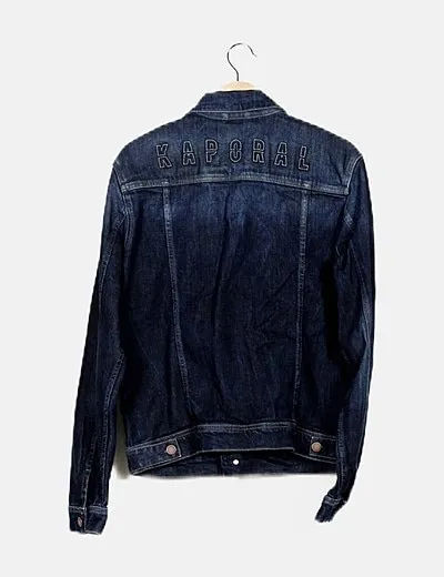 Kaporal Chaqueta denim azul oscuro