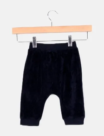 Kiabi Pantalón azul elástico