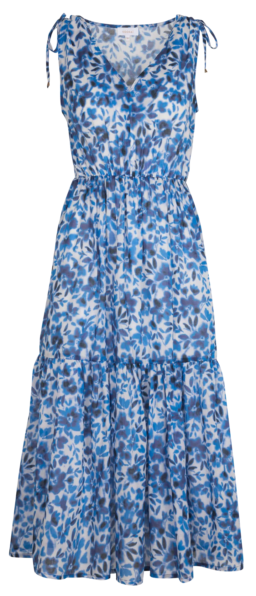KOOKAI JOY  VESTIDO ESTAMPADO CON SMOCK DE ALGODóN EN MULTICOLOR