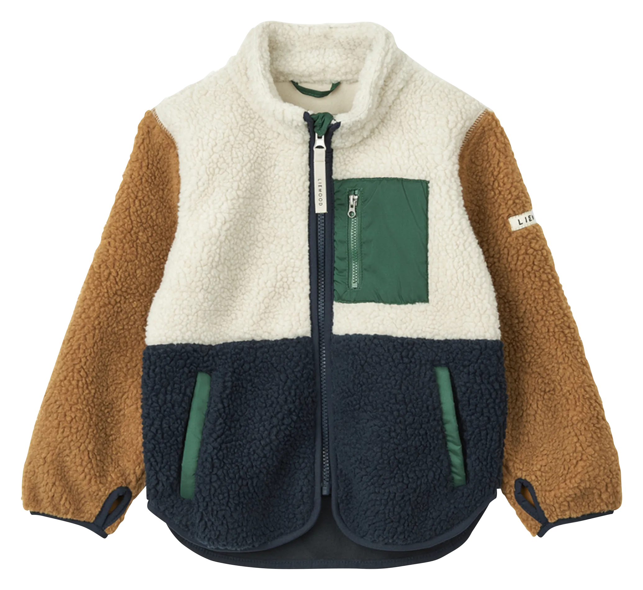 LIEWOOD NOLAN  CHAQUETA HOLGADA DE POLAR EN AZUL