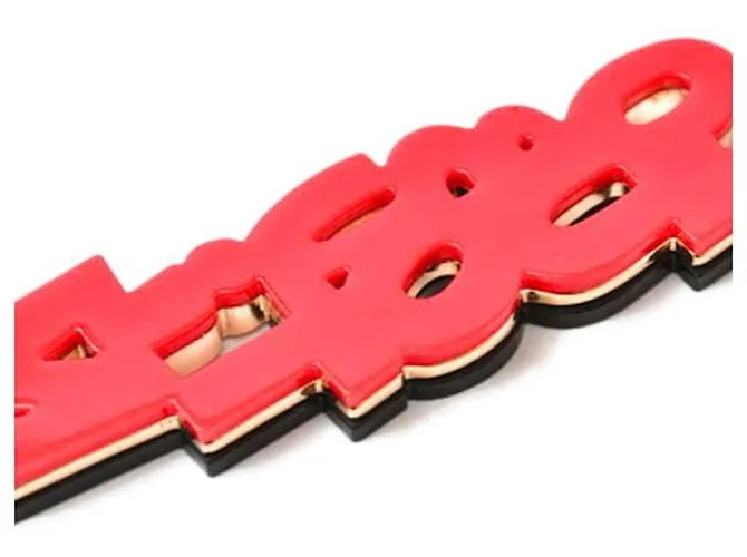 Llave de Christian Louboutin Negro Roja 