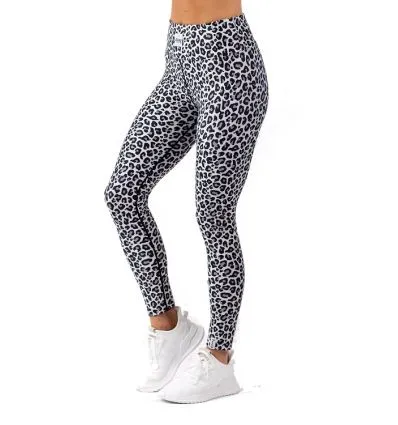 Mallas largas de mujer Eivy Mallas largas Icecold (leopardo de las nieves)