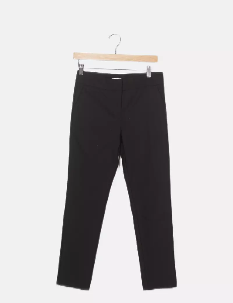 Mango Pantalón negro pitillo