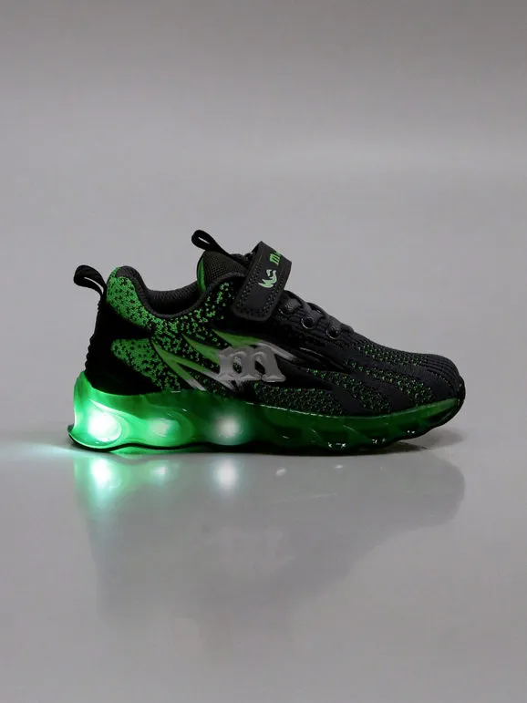 Melania Zapatillas deportivas infantiles con luces.