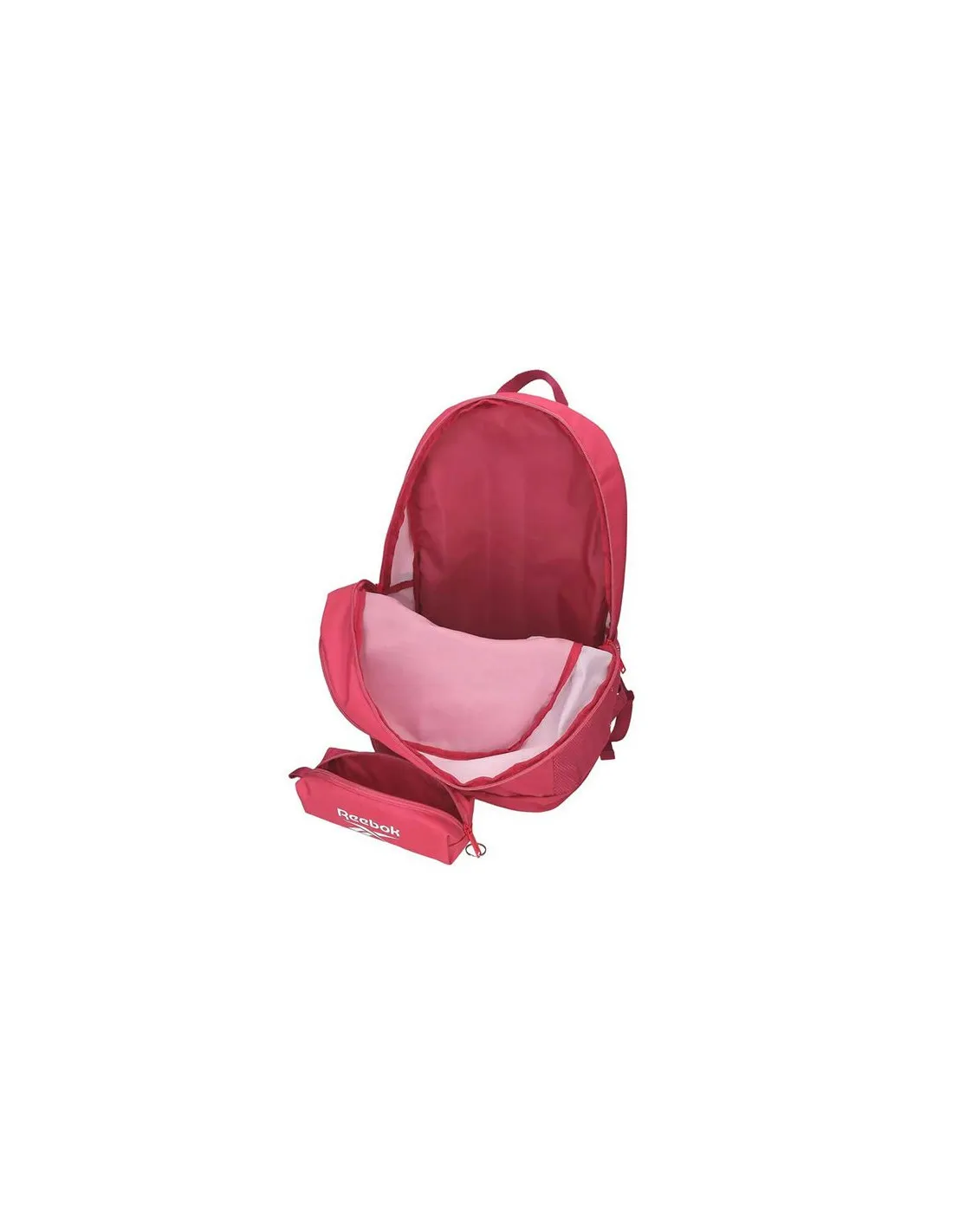 Mochila dos compartimentos Reebok Ashland + estuche 48 cm rosa