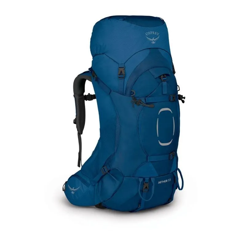 Mochila Osprey Aether 55 (azul agua)