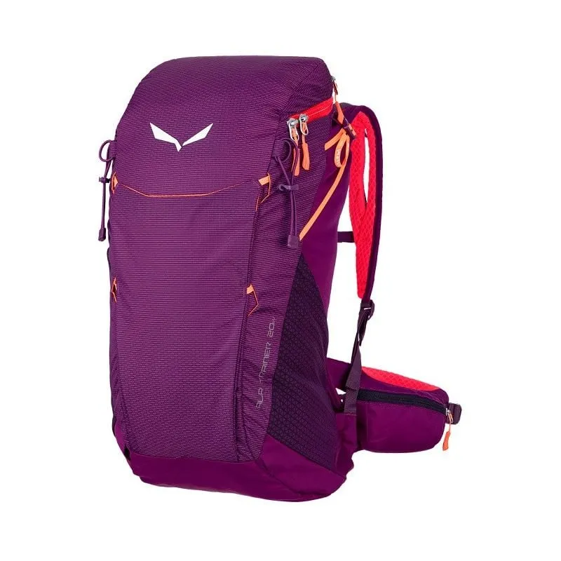 Mochila Salewa Alp Trainer 20 para mujer (púrpura oscuro)