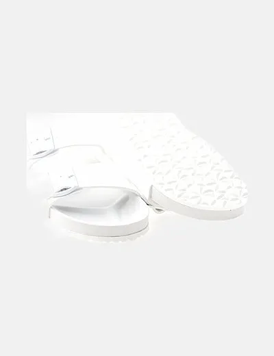 NoName Sandalias blancas planas