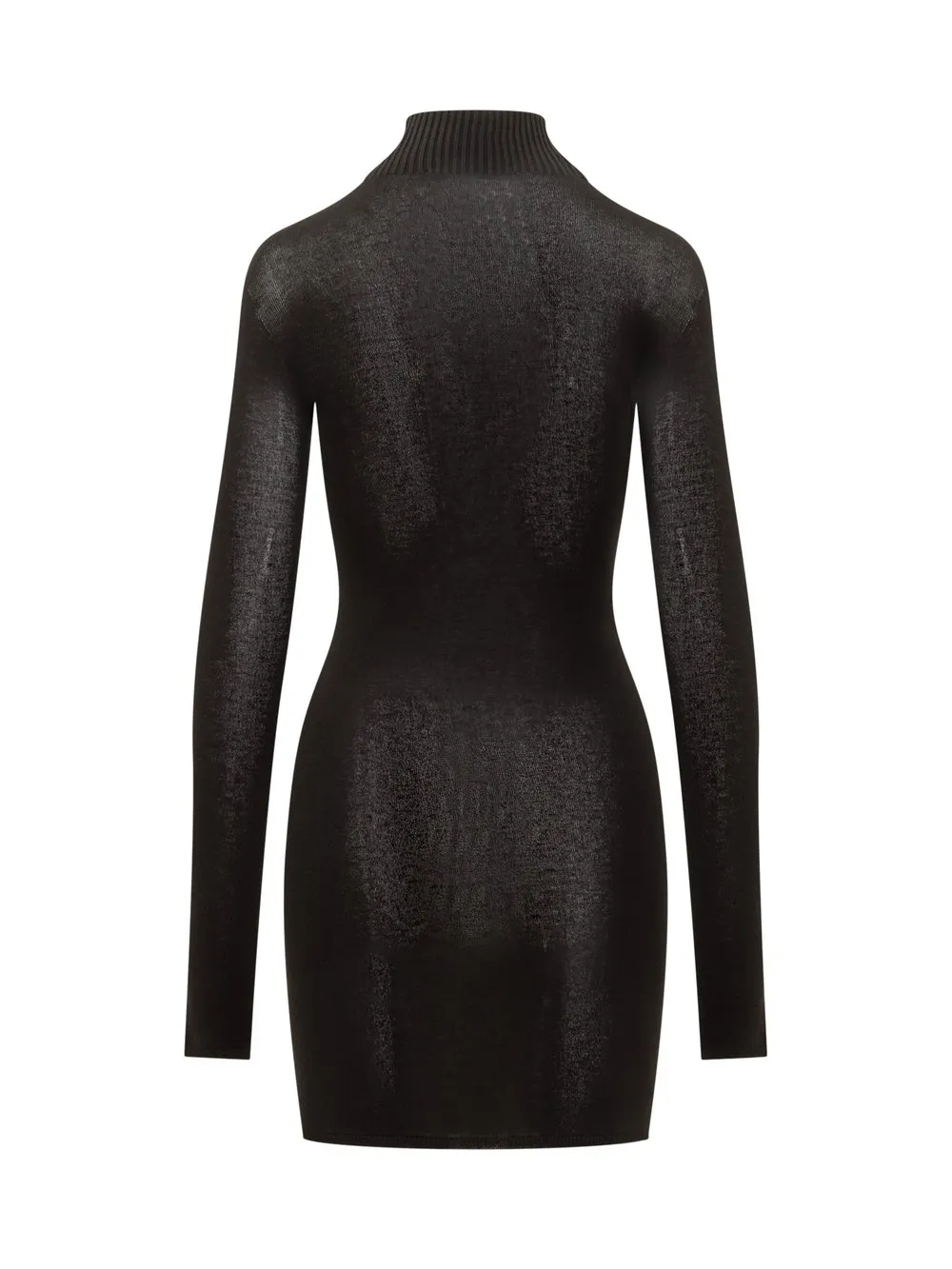 OFFWHITE SILCK MINI DRESS