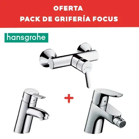 PACK GRIFERíA DE BAñO FOCUS  HANSGROHE
