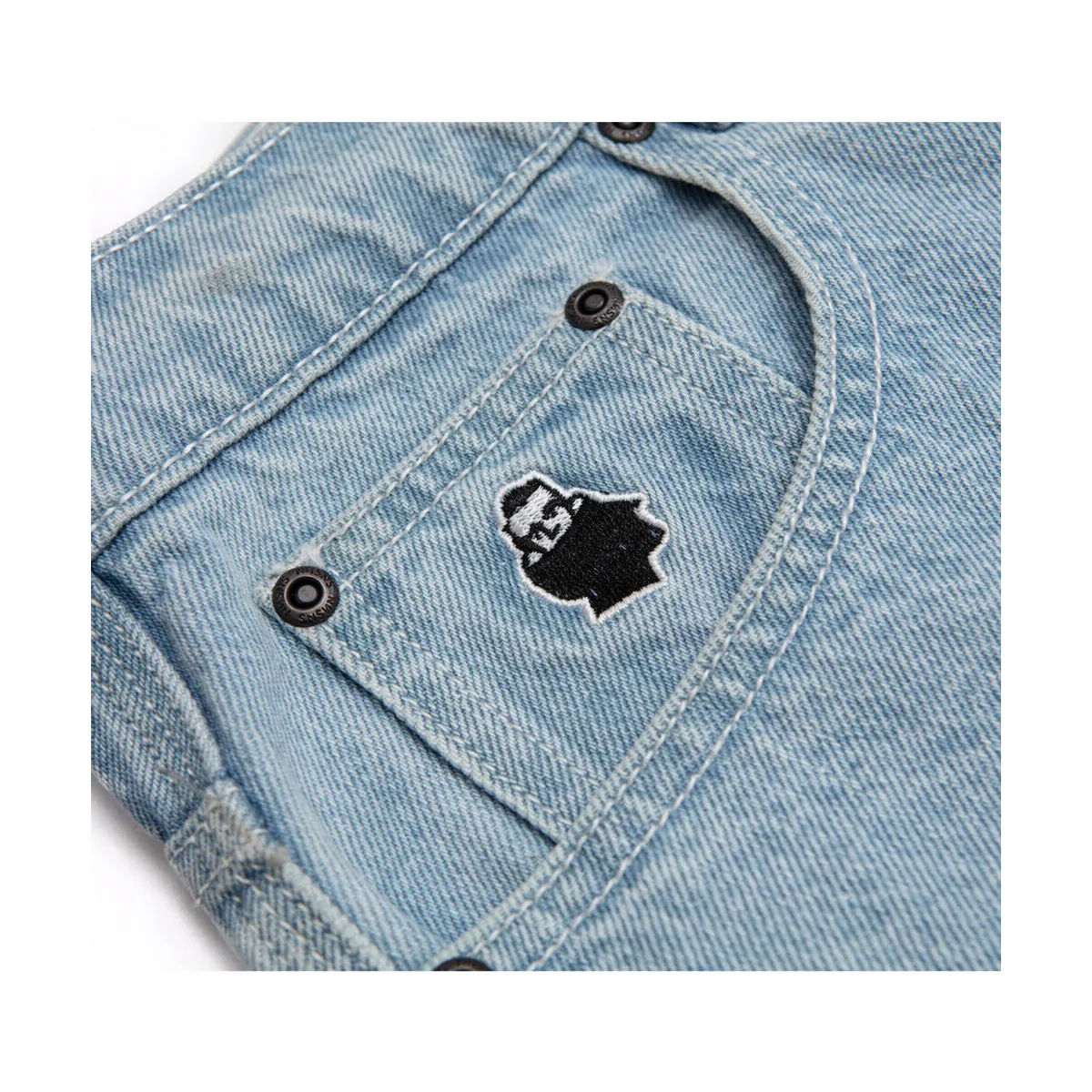 Pant bigfoot denim