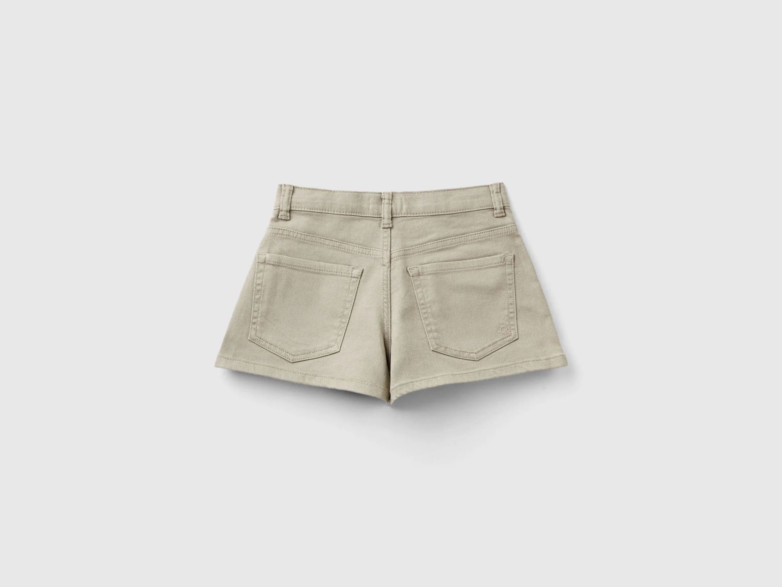 Pantalón corto de algodón elástico