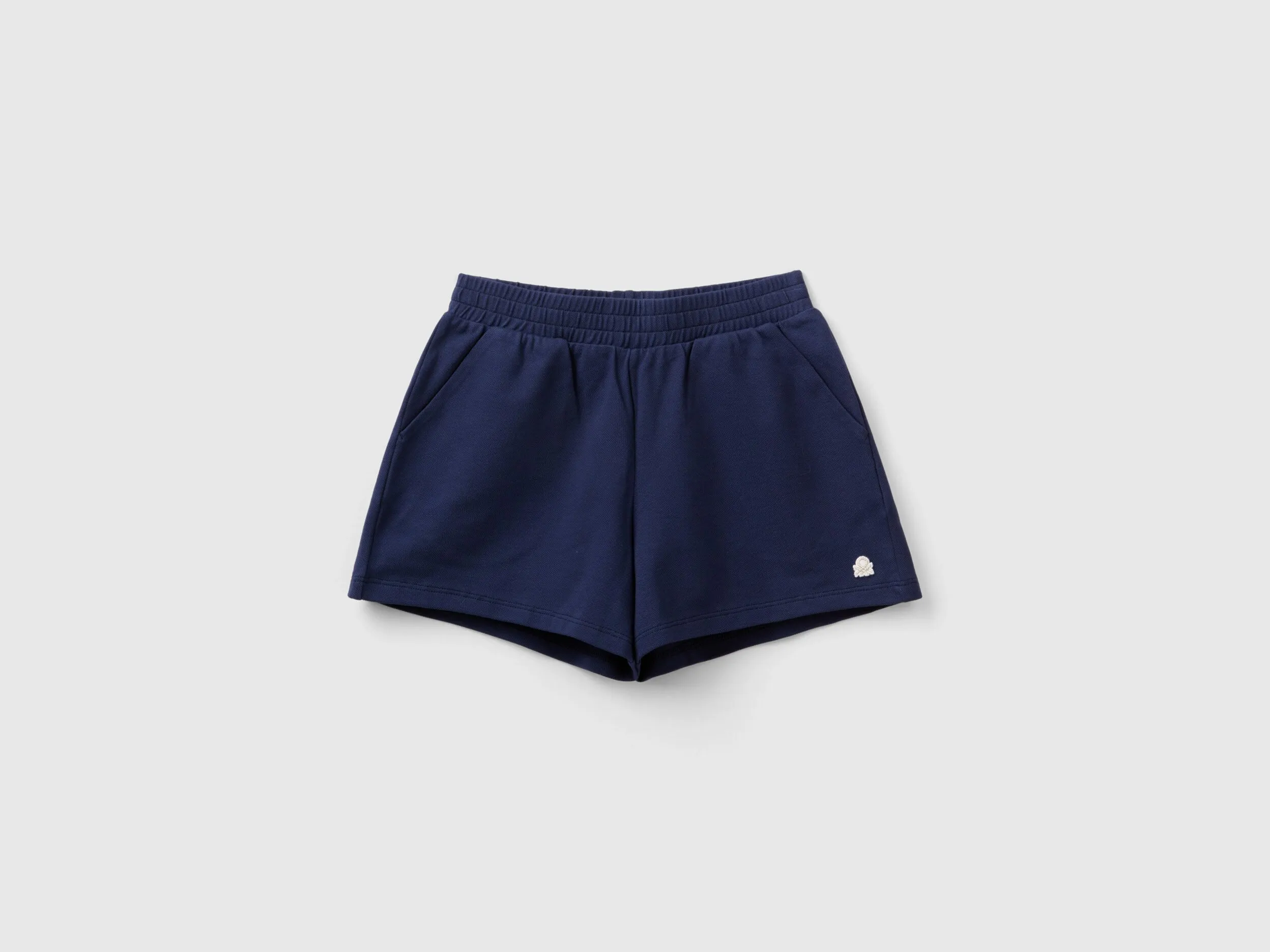 Pantalón corto de algodón orgánico elástico