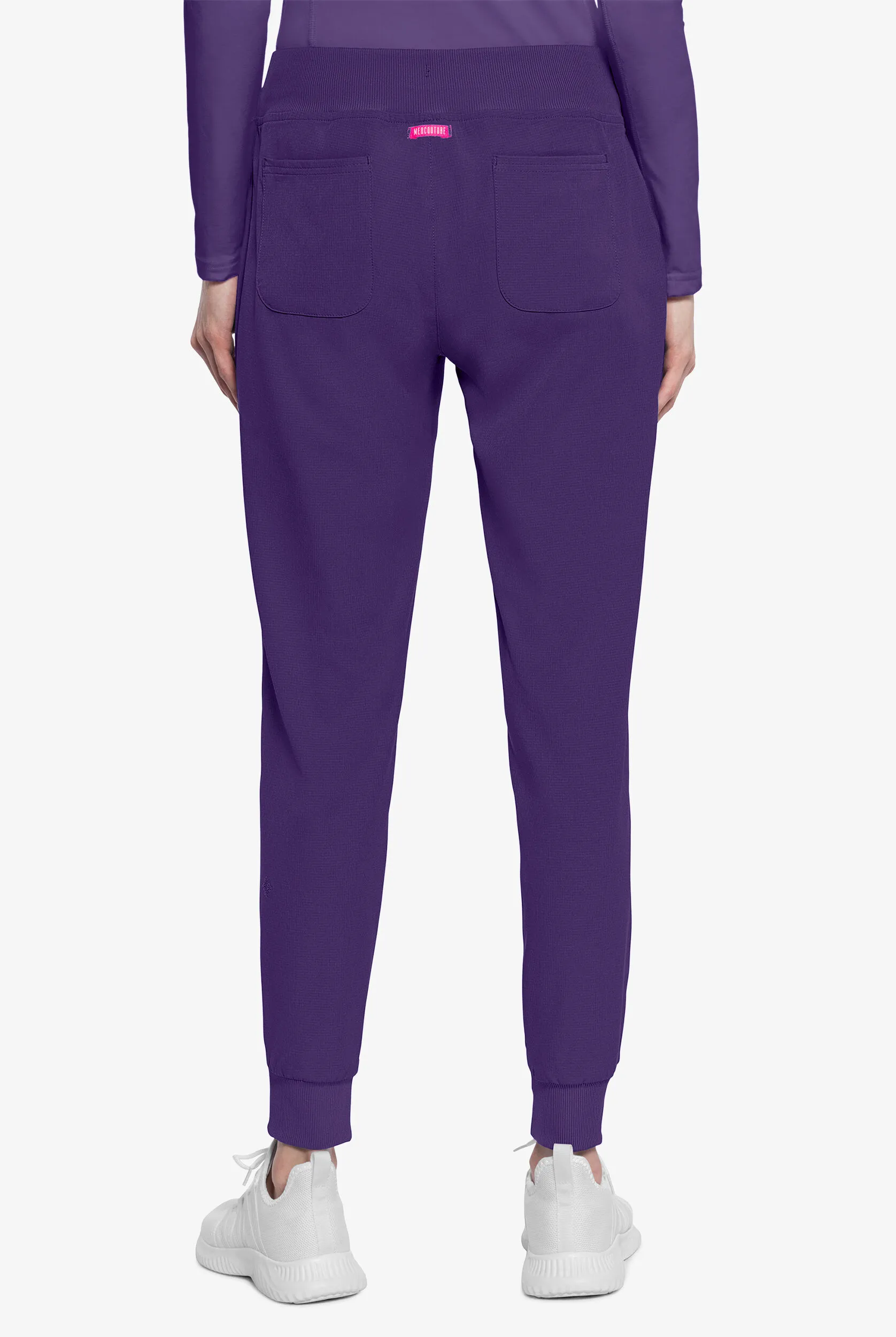 Pantalón médico Med Couture Amp STRETCH estilo jogger con 5 bolsillos para mujer