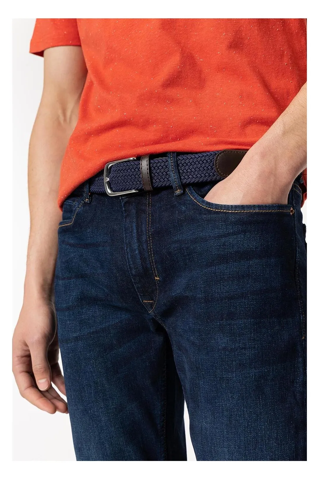 PANTALON VAQUERO CINTURON LEO VAQUERO