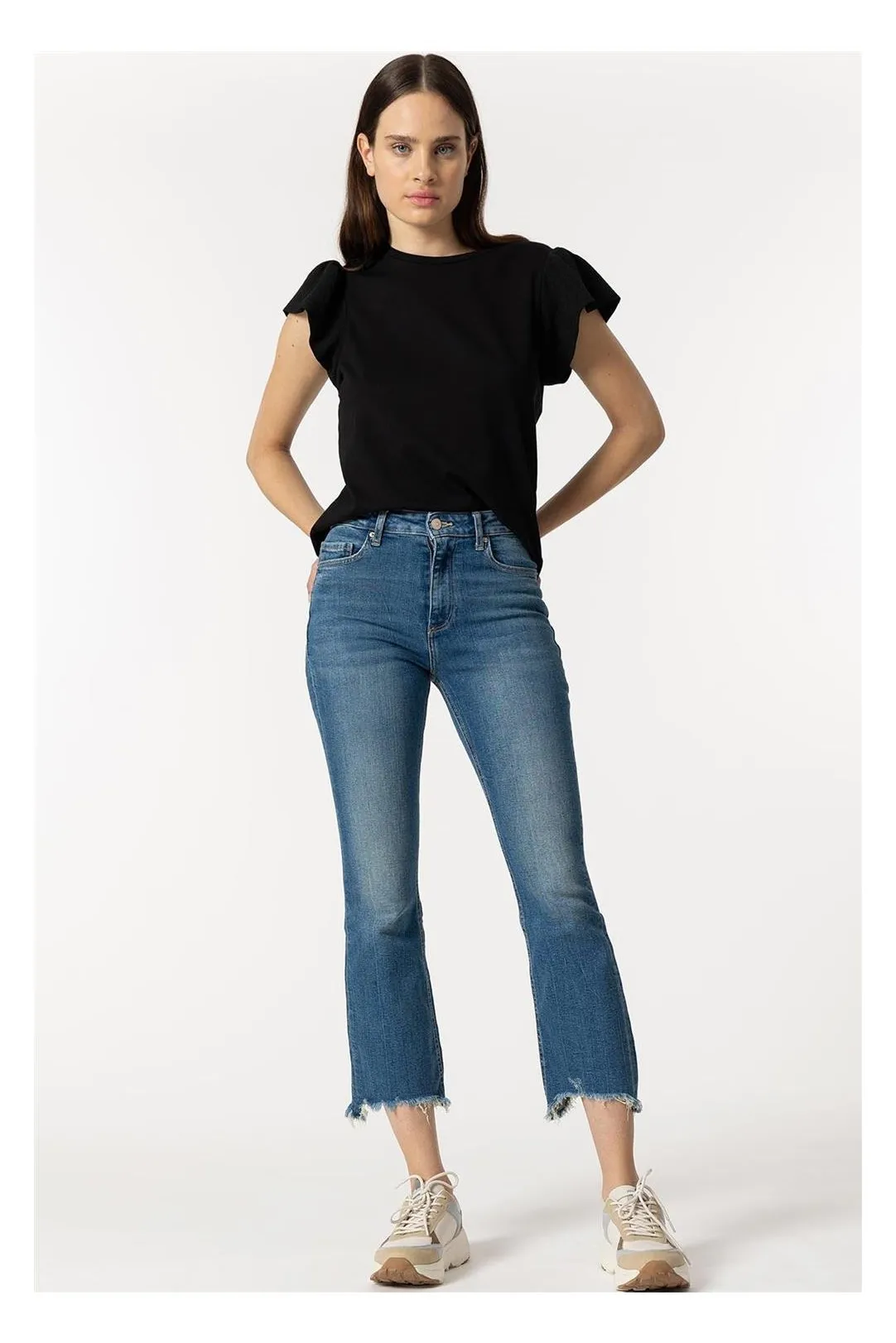 PANTALON VAQUERO FLARE MEGAN VAQUERO