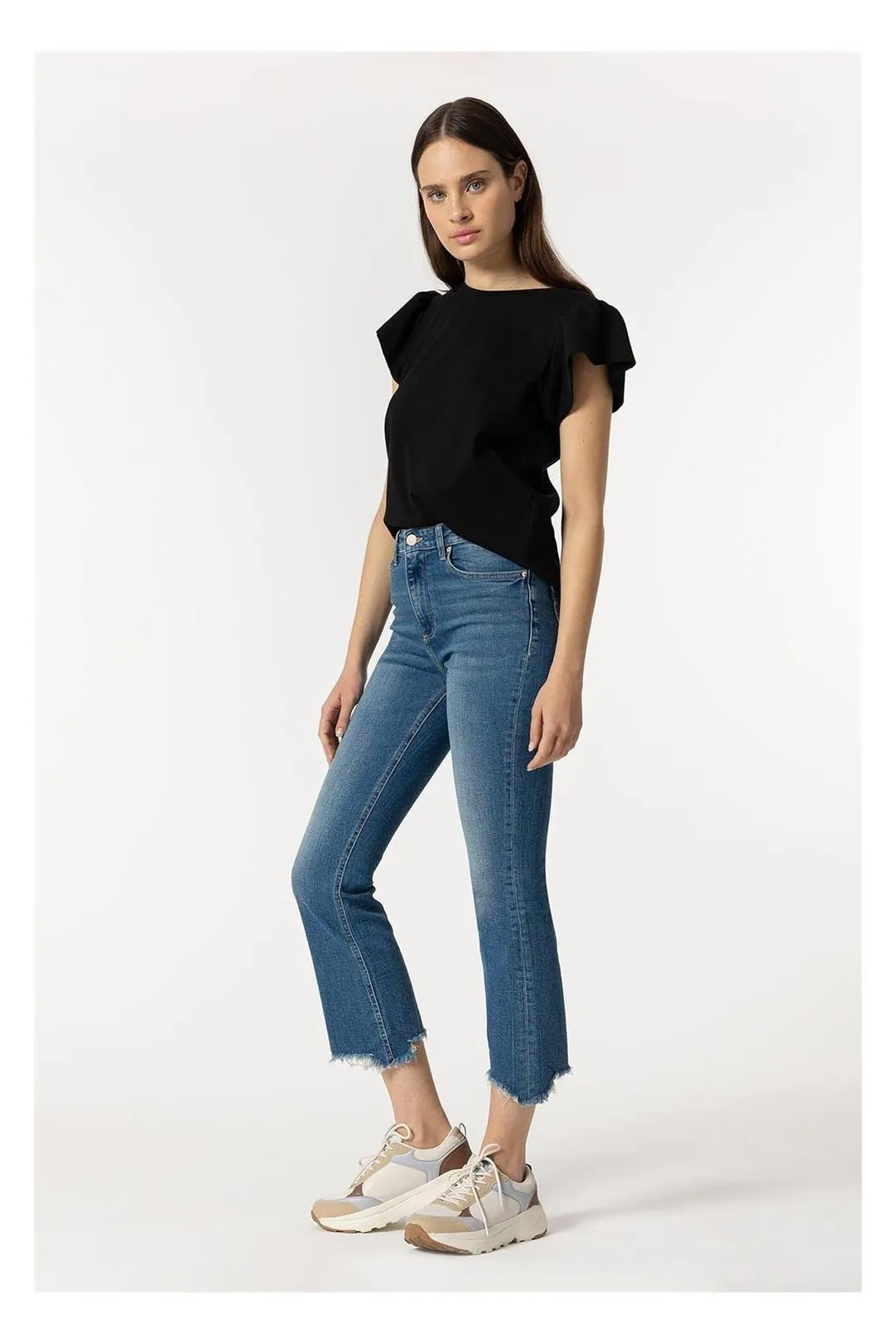 PANTALON VAQUERO FLARE MEGAN VAQUERO