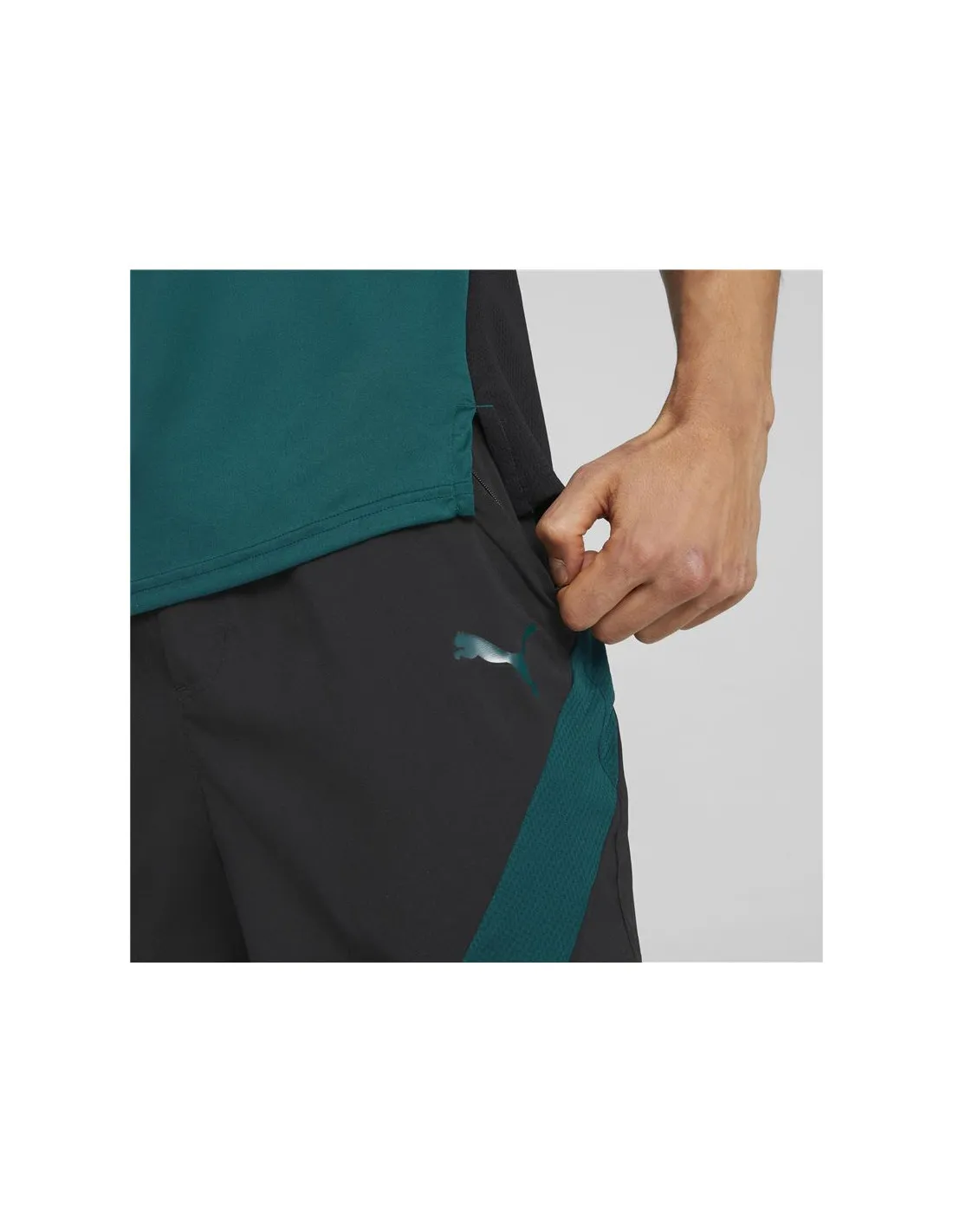 Pantalones cortos de fitness Puma Woven 7 Hombre Blue