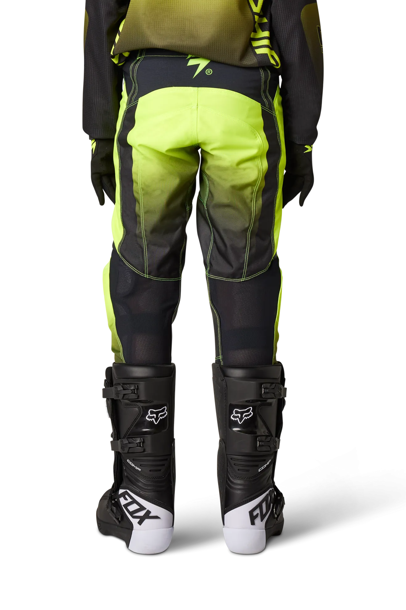 Pantalones de Cross Niño Shift White Label Amarillo Flúor 