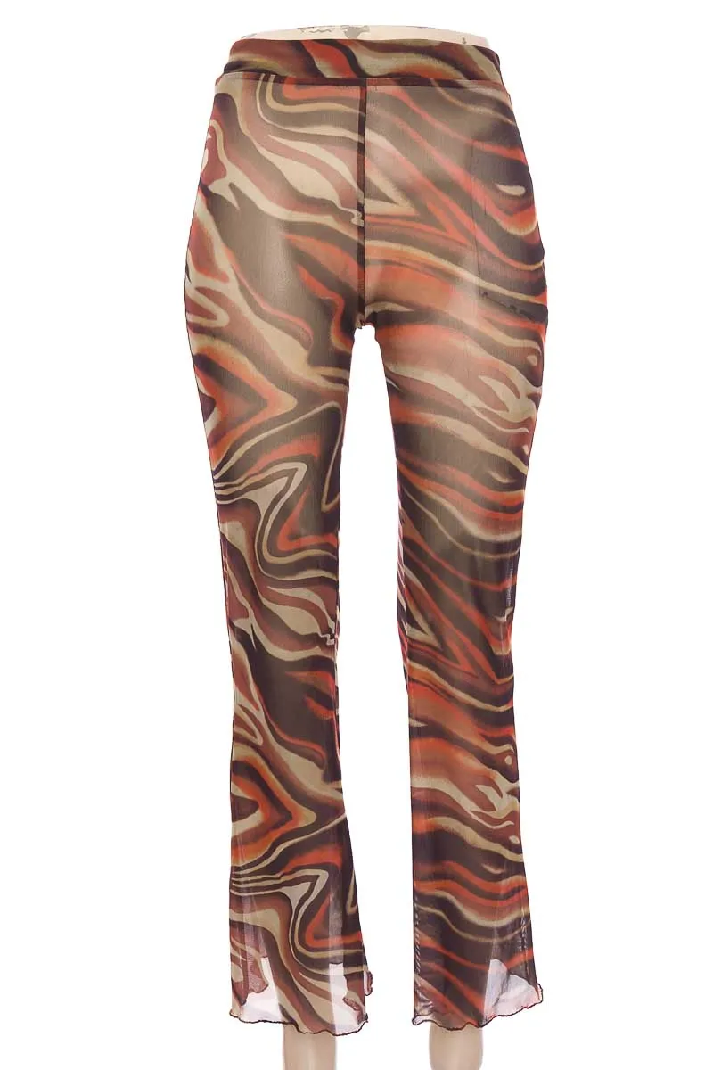 PANTALóN COLOR CAFé  BERSHKA