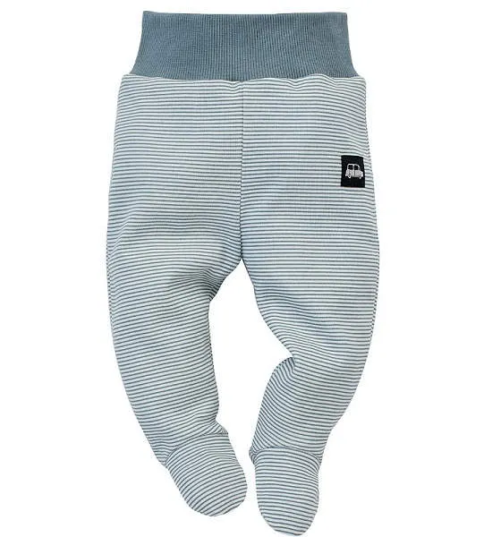 Pantalón con pies bebé recién nacido colección Little Car
