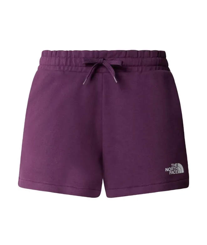 Pantalón de Montaña The North Face Logowear Short Mujer Morado