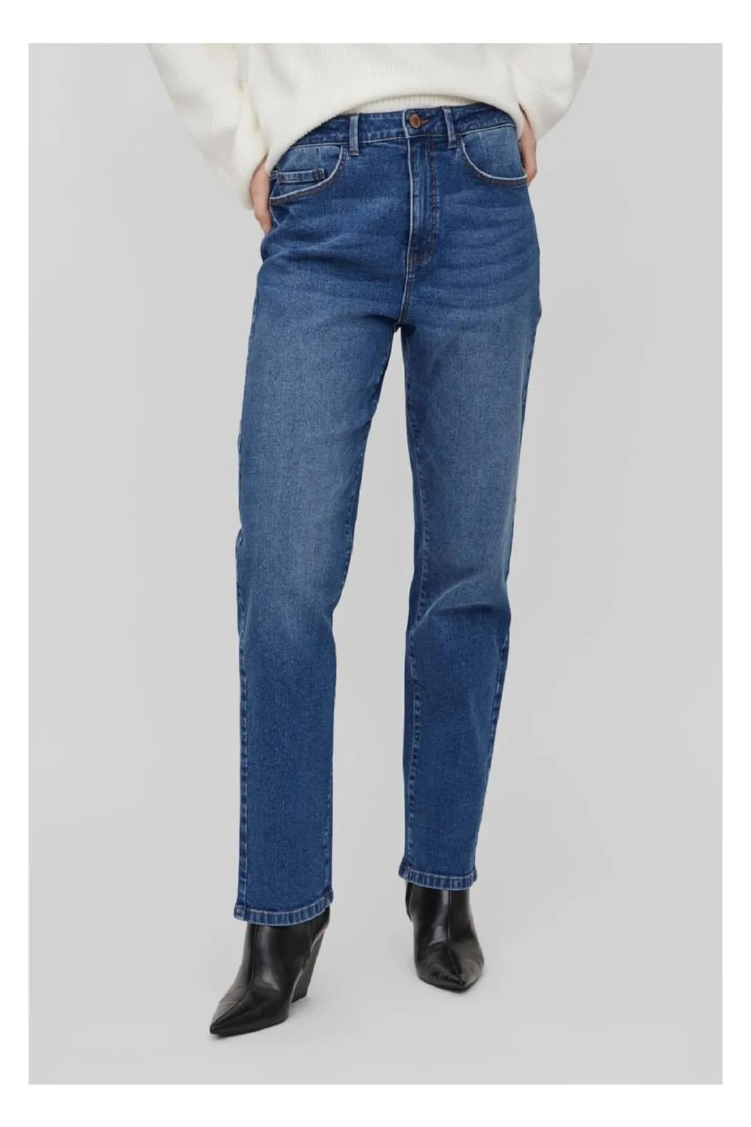 Pantalón recto Viagnes vaquero