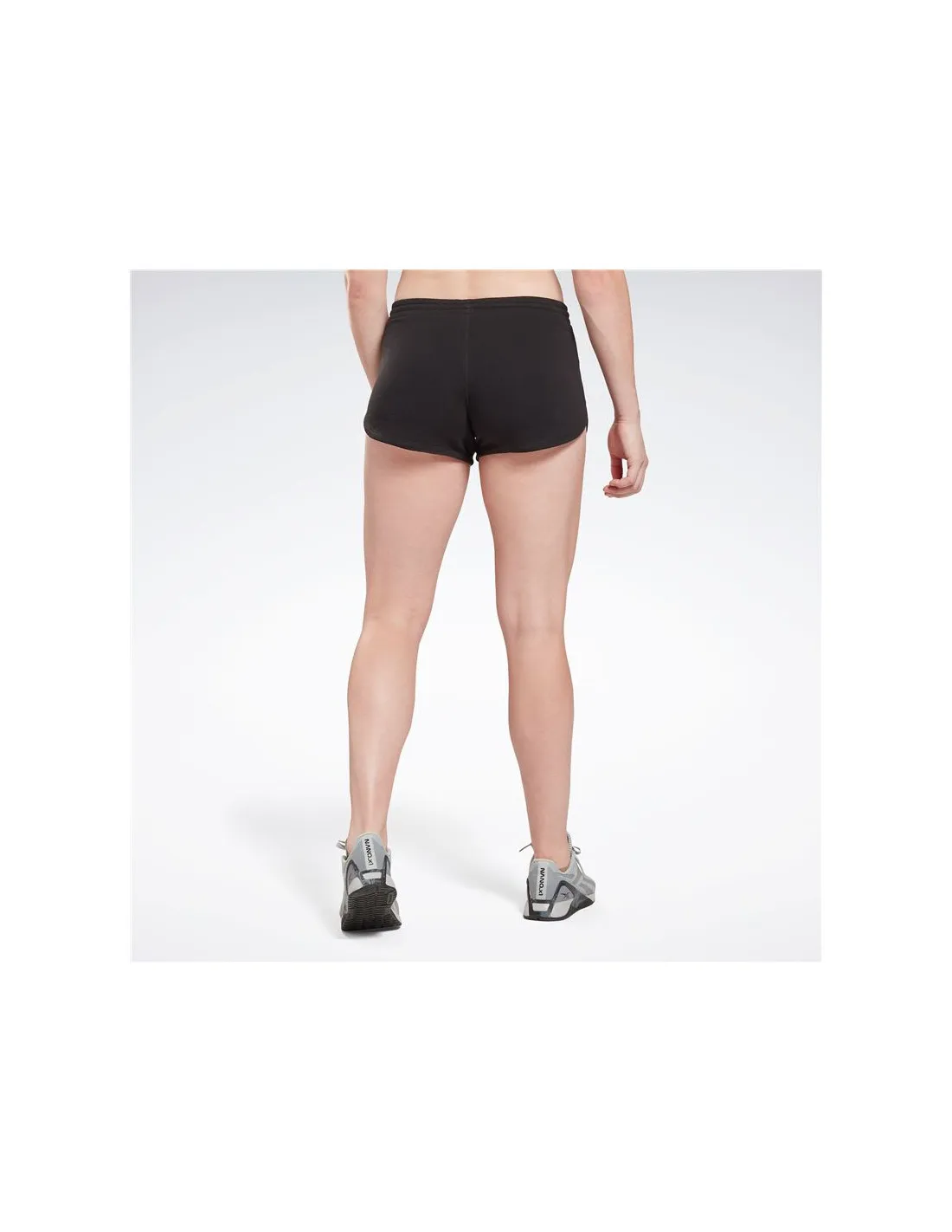 Pantalón Reebok Identity French Terry Short Mujer Negro