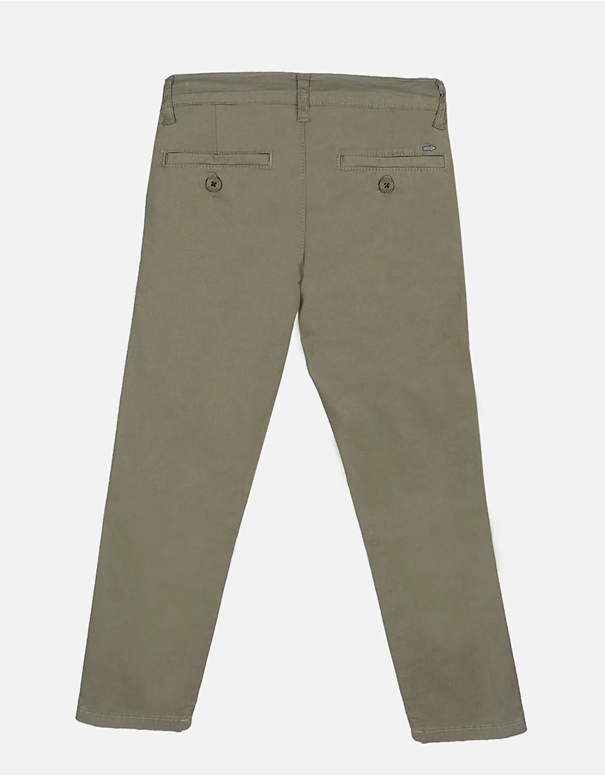Pantalón slim fit verde