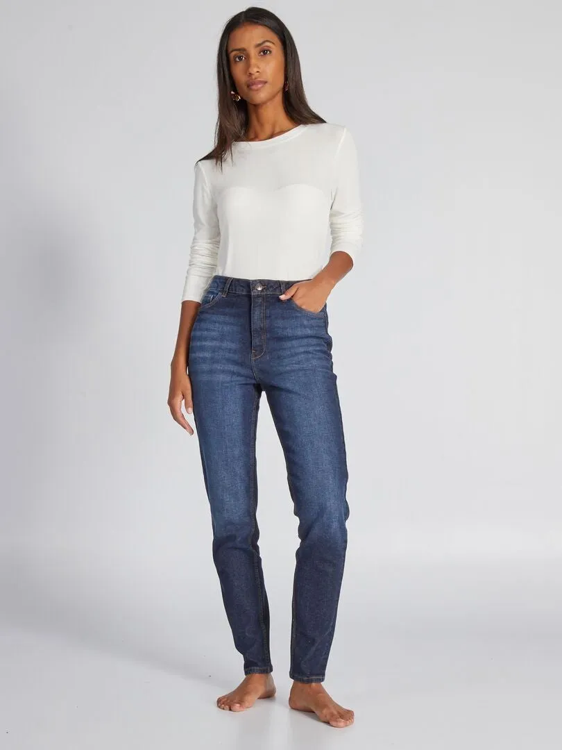 PANTALóN VAQUERO SLIM  L32  AZUL