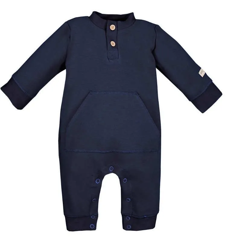 Pelele bebé azul marino Simply Comfy