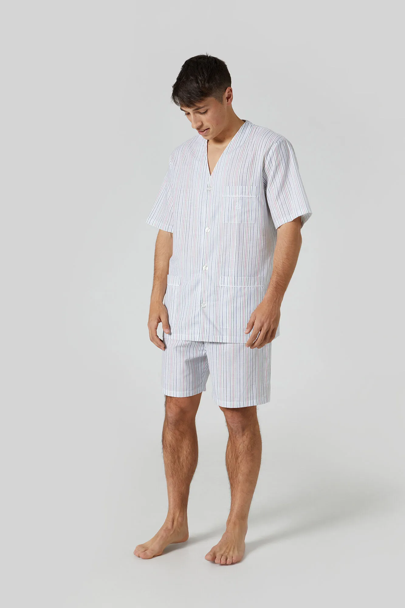 Pijama corto hombre