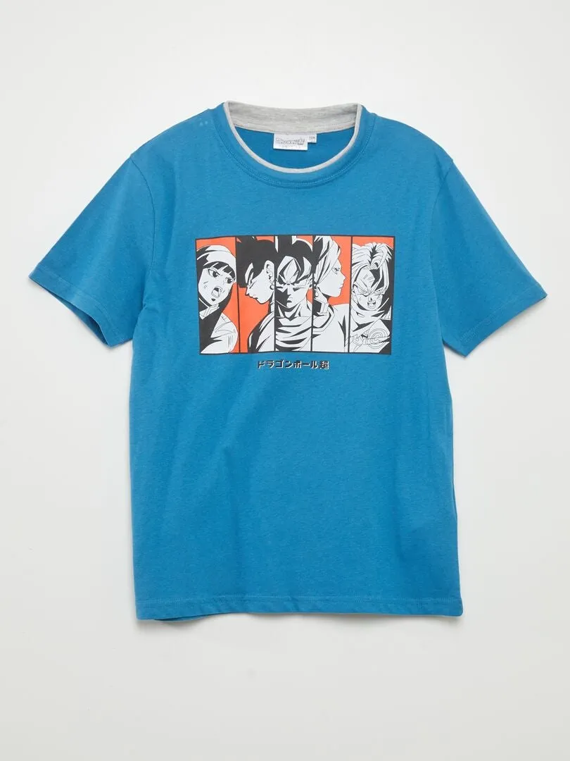 PIJAMA CORTO 'DRAGON BALL Z'  2 PIEZAS  AZUL