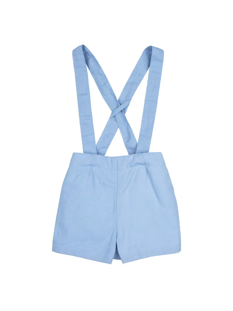 Pinocho azul lino