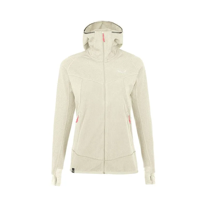 Polar técnico de mujer Salewa PUEZ HYBRID (oatmeal melange)