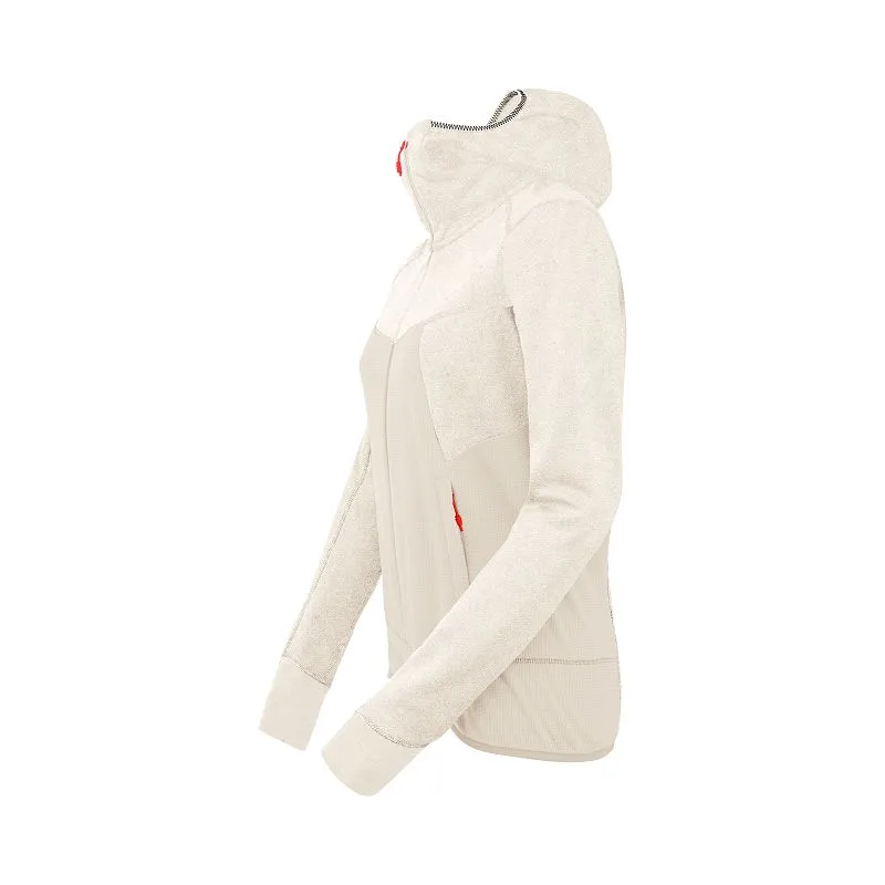 Polar técnico de mujer Salewa PUEZ HYBRID (oatmeal melange)