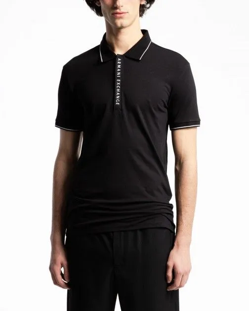 Polo Armani Exchange 8NZF71 ZJH2Z Negro