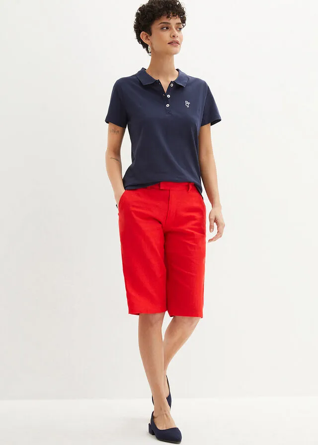 Polo Azul marino/plateado