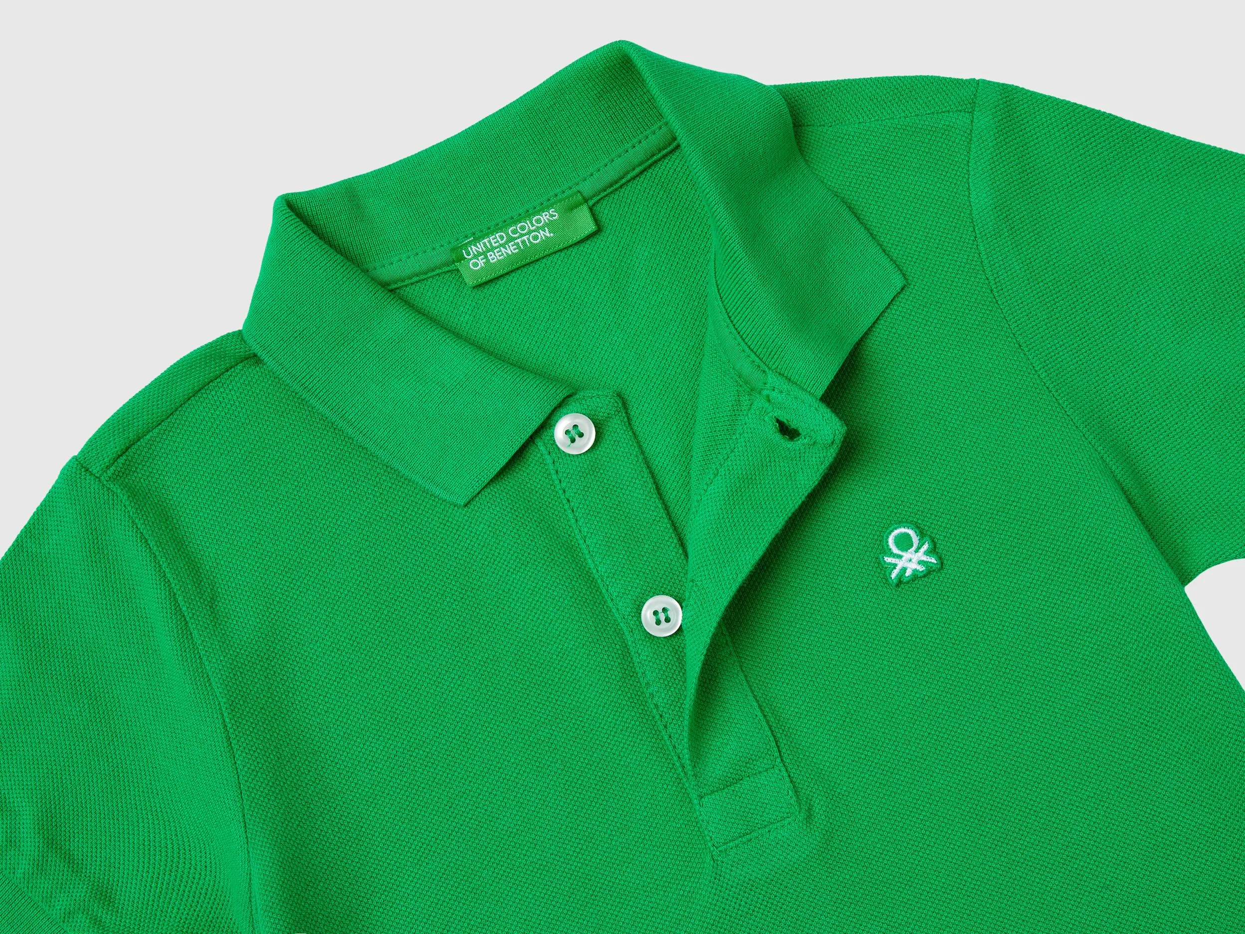 Polo de manga corta de algodón orgánico