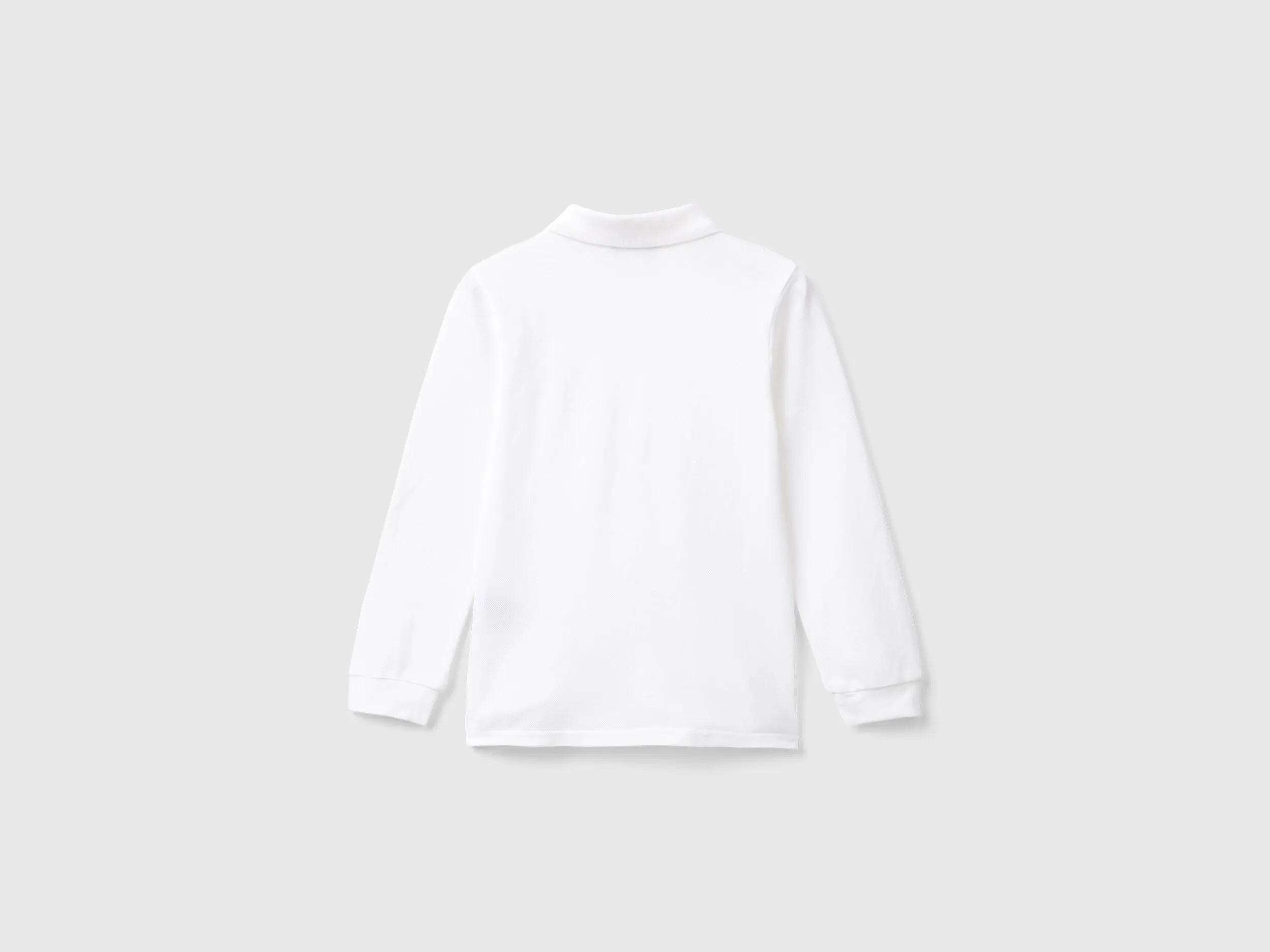 Polo de manga larga de algodón orgánico
