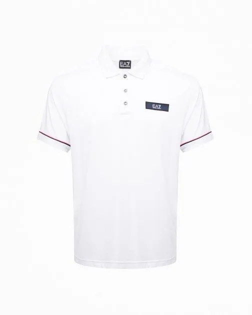 Polo EA7 3RPF02 Blanco