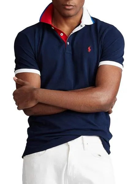 polo polo ralph lauren logo marino hombre