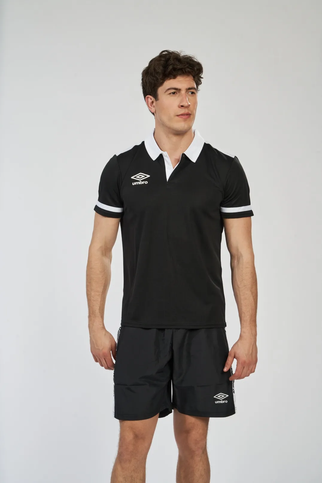 Polo Umbro Manyara Black / White
