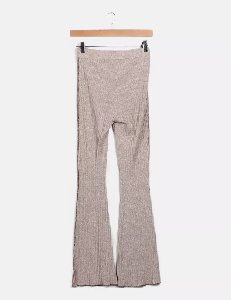 Primark Pantalón beige canalé