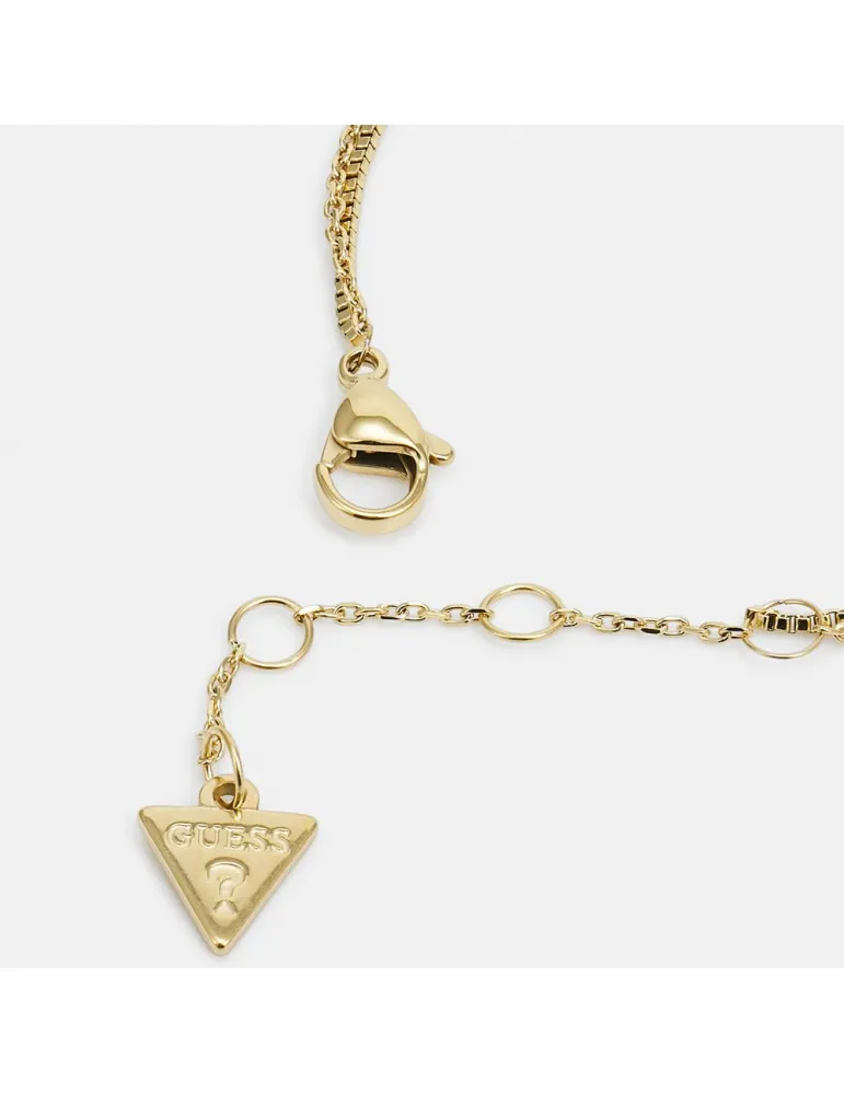 Pulsera Guess Mujer 4G Crush Acero Dorado