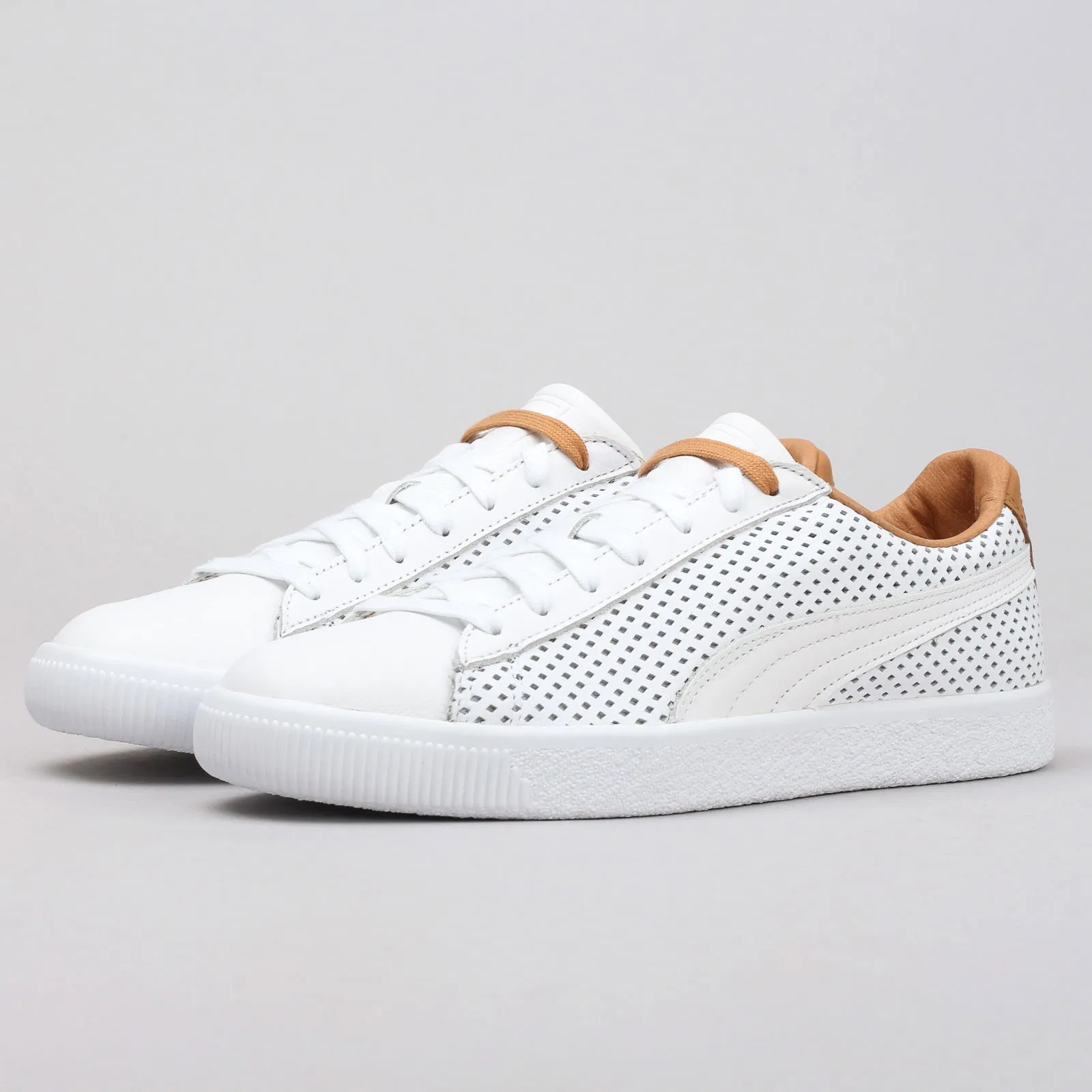 PUMA CLYDE COLORBLOCK 2 WHITE  WHITE